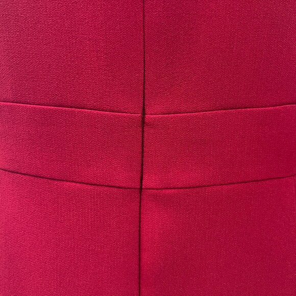 NEW KASPER Sleeveless Sheath Dress - Fire Red - NWT - Seamed Waist, Size 10 - Picture 6 of 13